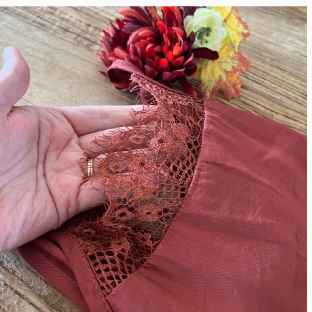 NWT Joyfolie Evony Dress Cinnabar Sz 7 - Picture 11 of 16